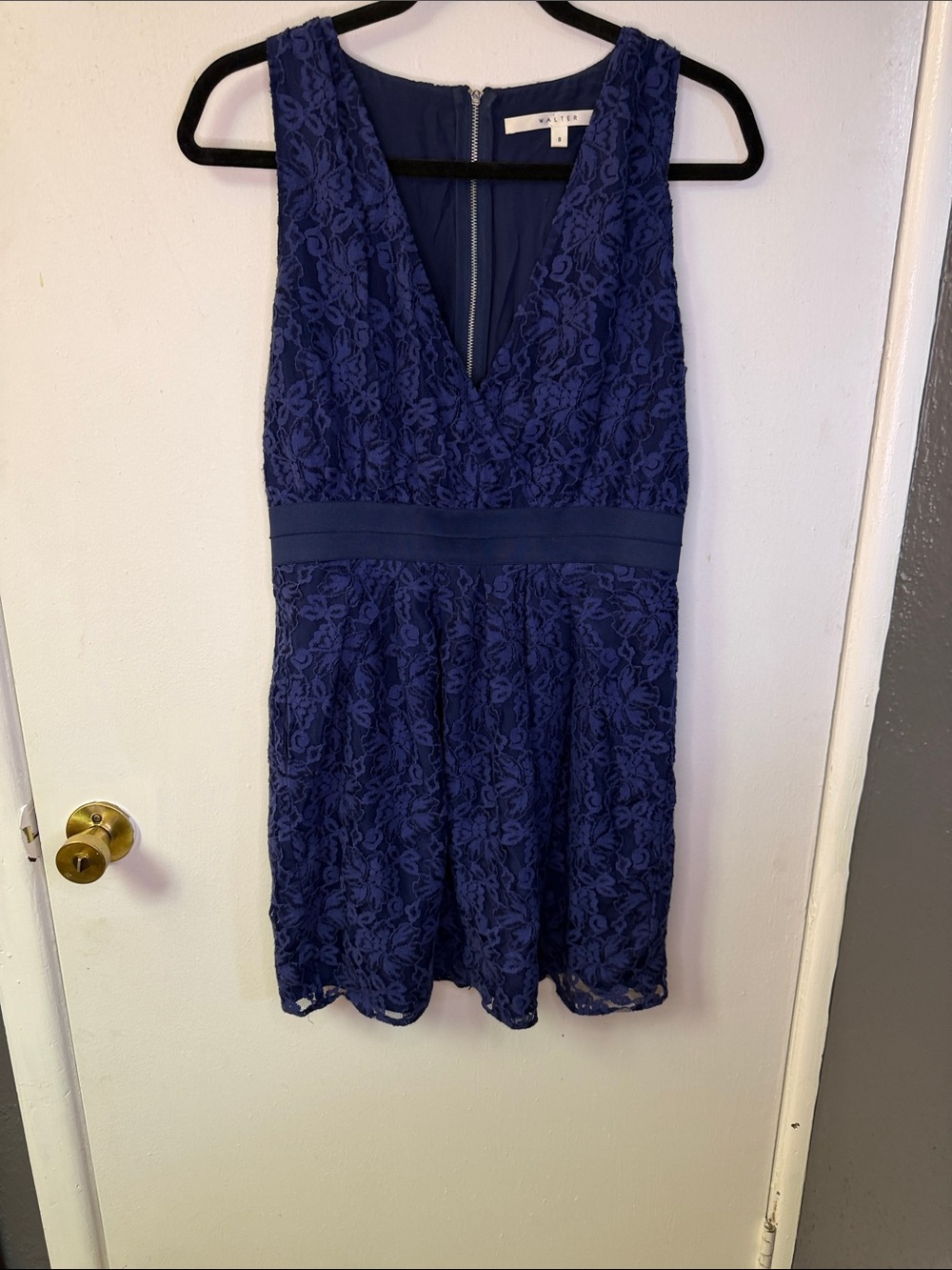 Walter Lace V-Neck Dress